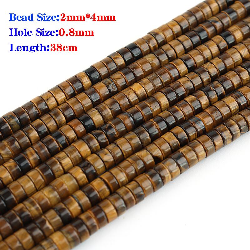 1strand 4/6/8/10mm Natural Stone Flat Beads Druzy Quartz Crystal Loose Spacer DIY Bracelet Necklace Fashion Jewelry
