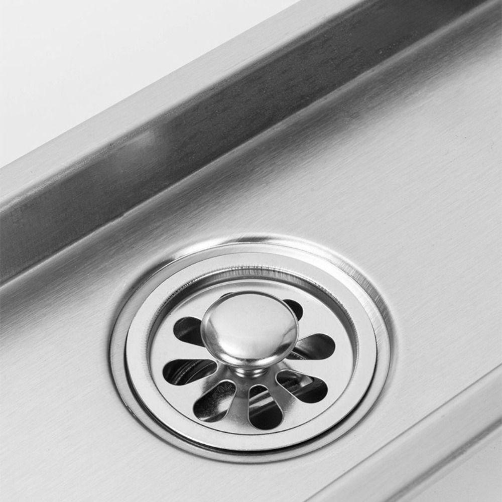 20/30/40/50Cm Linear Shower Drain Stainless Steel Anti Odor Linear Drain Villa Wet Area Decoration