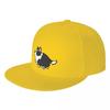 Cute Border Collie Cap Fashion Casual Baseball Caps Adjustable Hat Hip Hop Summer Unisex Baseball Hats