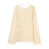 European and American style, new women's clothing, foreign style, fashionable, casual versatile crochet hollow knitted sweater