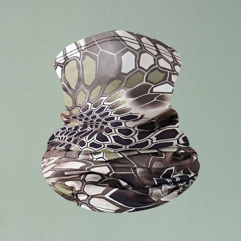 Summer Sunshade Cycling Mask Outdoor Fishing Anti-ultraviolet Camouflage Print Headscarf Sunscreen Neck Scarf