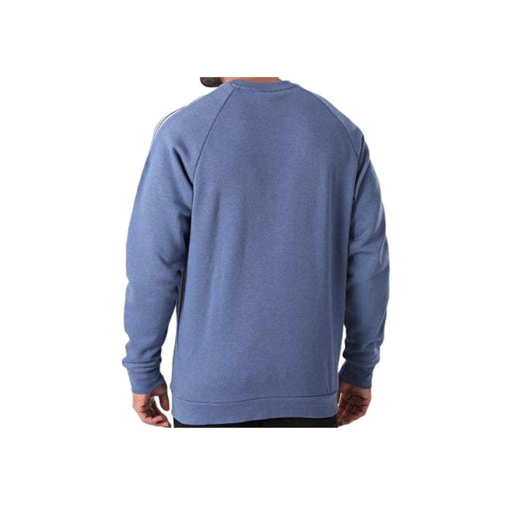 Adidas Спортивная толстовка с круглым вырезом, мужская толстовка темно-синего цвета GN3556