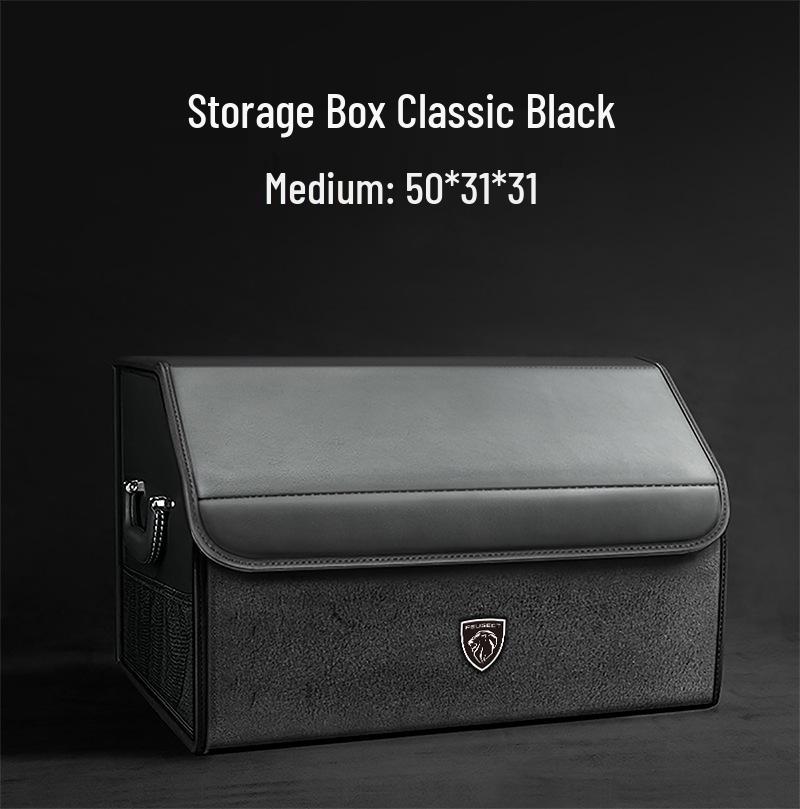 Peugeot Trunk Organizer: Fits 5008, 4008, 308, 408/X, 508, 2008 Storage Box