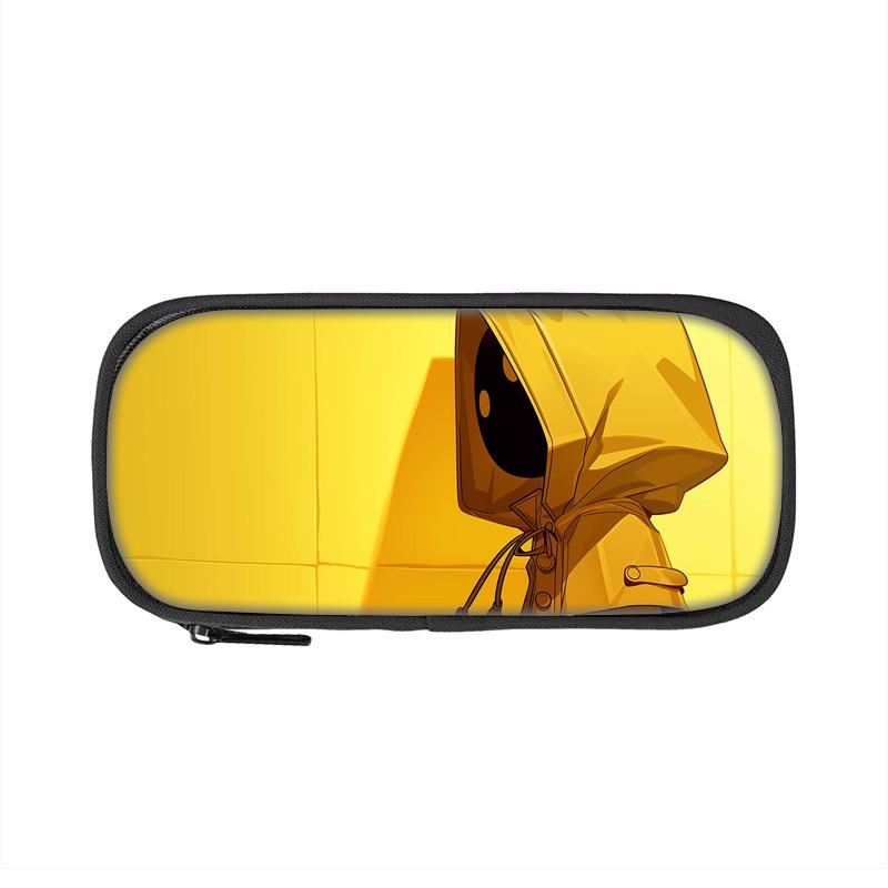 Пенал Little Nightmares, большая вместимость, легкий, мультяшный принт, новый школьный стиль для мальчиков и девочек