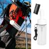 Golf Club Brush Nylon Bristle Golf Club Cleaner with Retainer Clip And Press Water Bottle Golf Accessories for Men Golf Enthusiasts