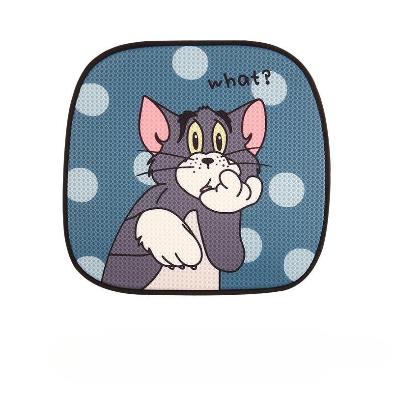 Cute Cartoon Cat And Mouse Four Seasons Universal Seat Cushion for Women's Personalized Couple Car Seat Cover Seat Accessories