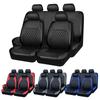 All Season Quited PU Leather Car Seat Cover Full Surrounded Seat Protector Waterproof Universal Fit Sedan Suv Pick-up Truck Seat