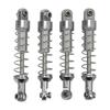 2 Pairs Aluminum Alloy Shock Absorber 60mm RC Car Modification Parts for WPL C14 C24 MN D90 99S