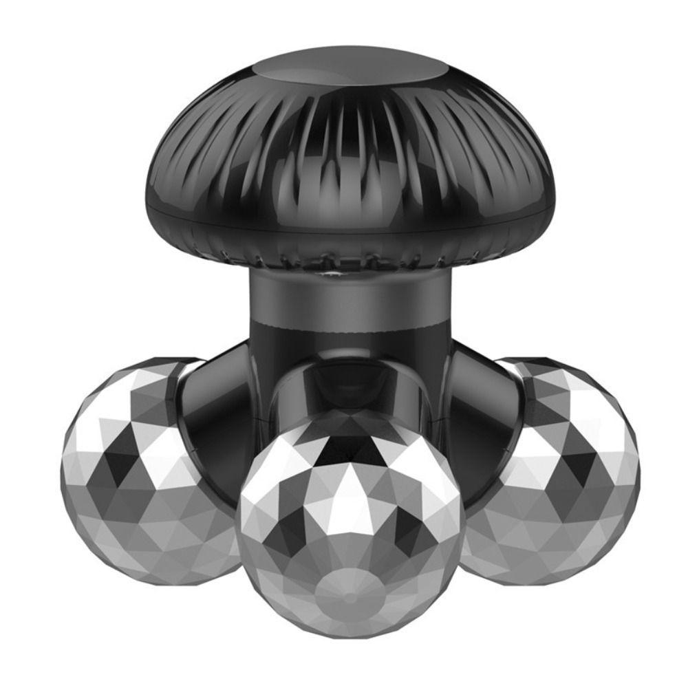 Электрический массажер для снятия мышечного напряжения, расслабляющий вибрационный массажер, инструмент для ухода за телом, мини-массажер с 3 массажными головками для разминания