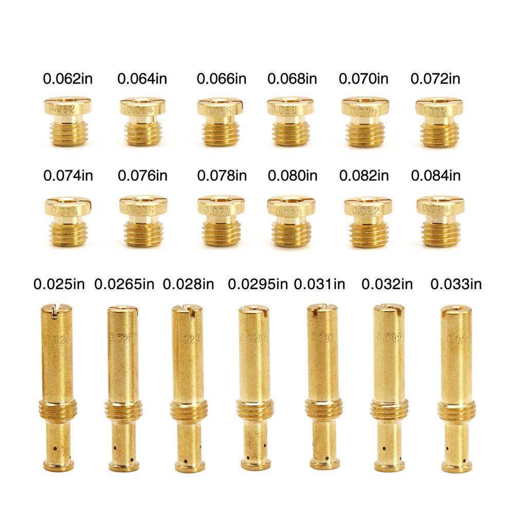 1 комплект жиклеров главного и промежуточного контура карбюратора, медный карбюратор 35-0995, подходит для S&S B E G