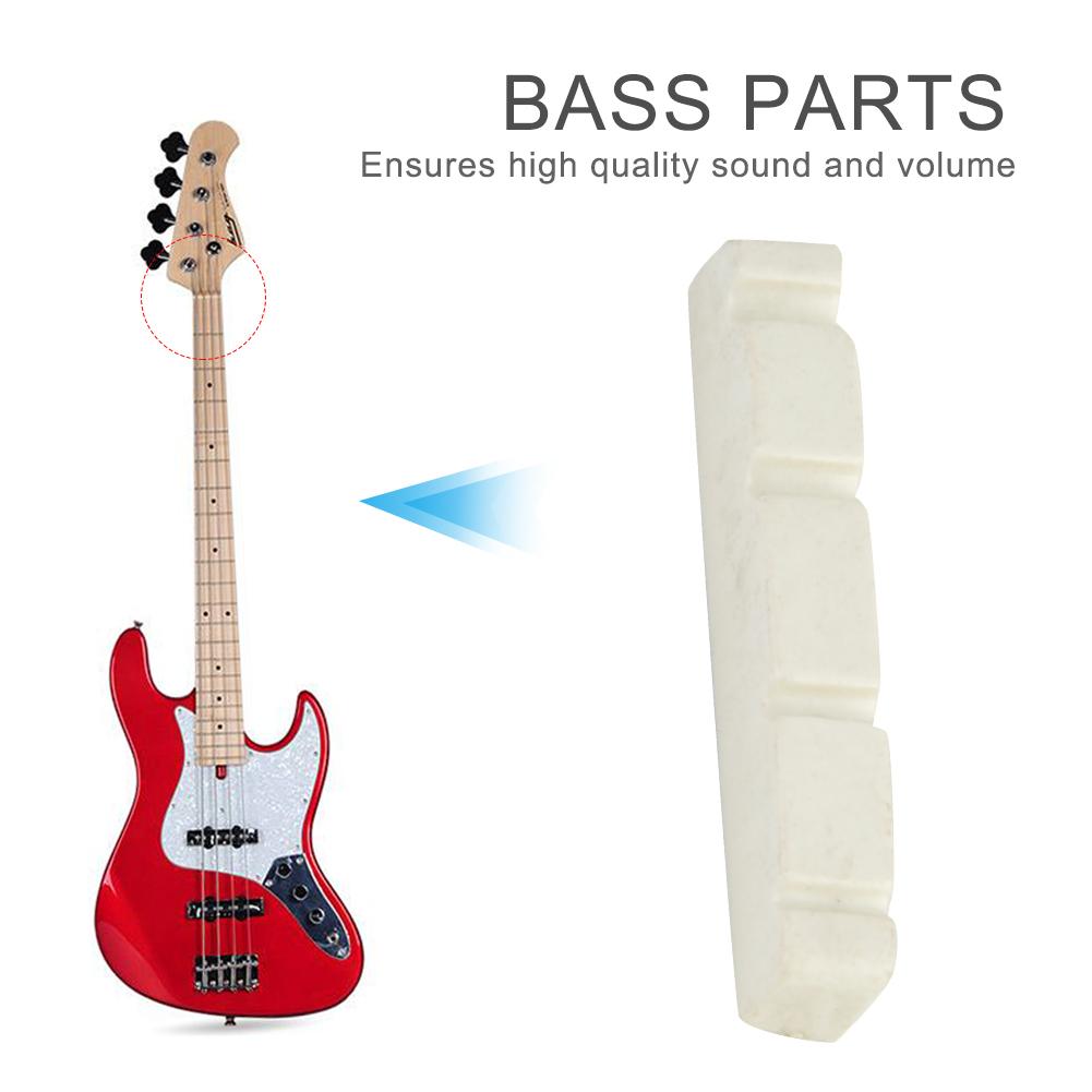 2 шт. Качественный пластиковый порожек для 4-струнной бас-гитары, замена музыкального инструмента(44*5.8*8мм)
