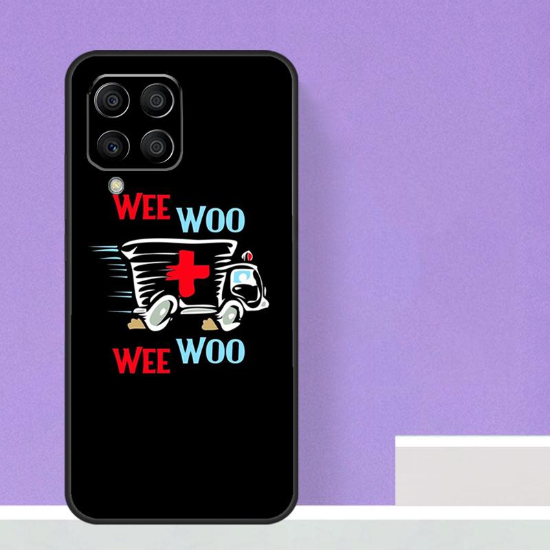 Ambulance EMS EMT Paramedic For Samsung Galaxy M13 M33 M53 M12 M32 M52 M14 M34 M54 M20 M51 M21 M30s M31s M15 M55 Case