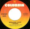 7-дюймовая пластинка РОЗАННА КЭШ - Я удивляюсь 3803283 Columbia 1982 США Фолк Б/У