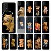 Cartoon Teddy Bear Beer Phone Case for Samsung Galaxy A35 A55 A54 A15 A25 A05s A05 A22 A24 A52 A33 A34 M34 M14 M54 M23