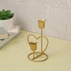 Nordic Romantic Iron Candlestick for Candlelight Dinner, Wedding Decor, and Photo Props