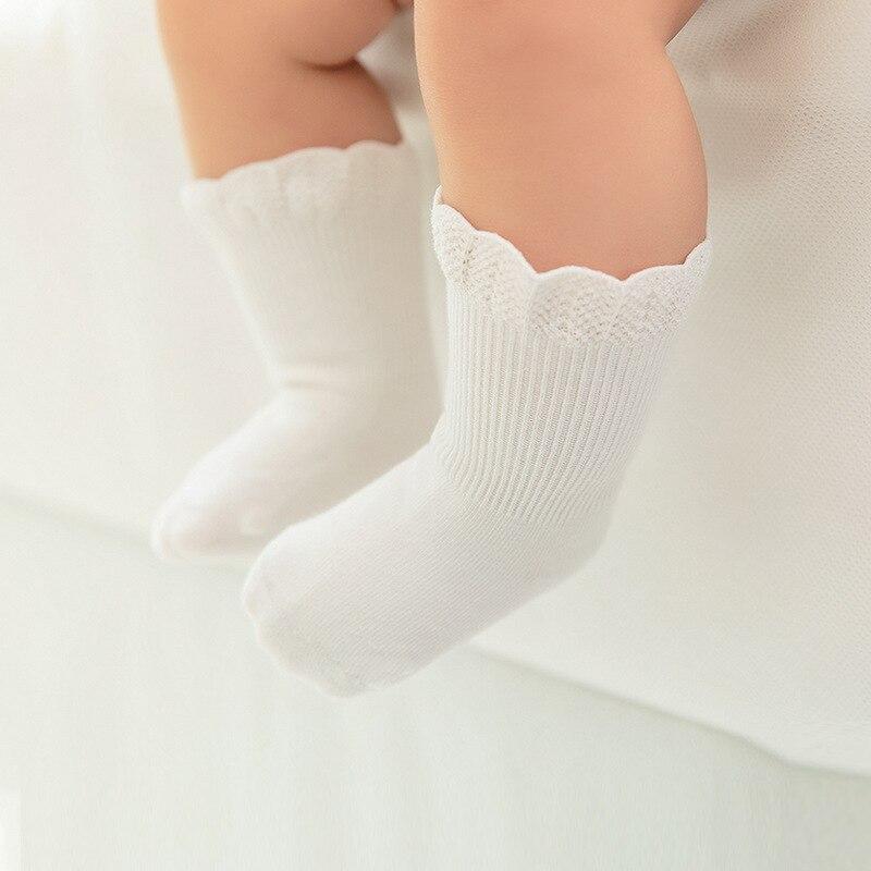 Детские носки, белые, серые носки для девочек, хлопковые мягкие удобные носки для новорожденных, детская школьная спортивная одежда