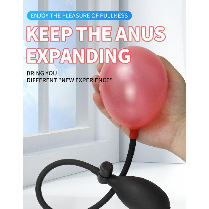 Силиконовый расширяемый надувной анальный массажер для влагалища, расширитель, анальная пробка, БДСМ, секс-игрушка для мужчин