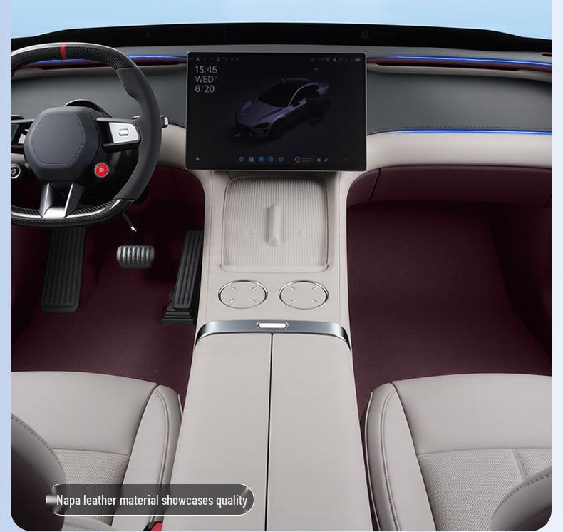 Xiaomi YU7 Dashboard Sunshade: Anti-Glare, Light-Blocking Mat for Center Console Protection.