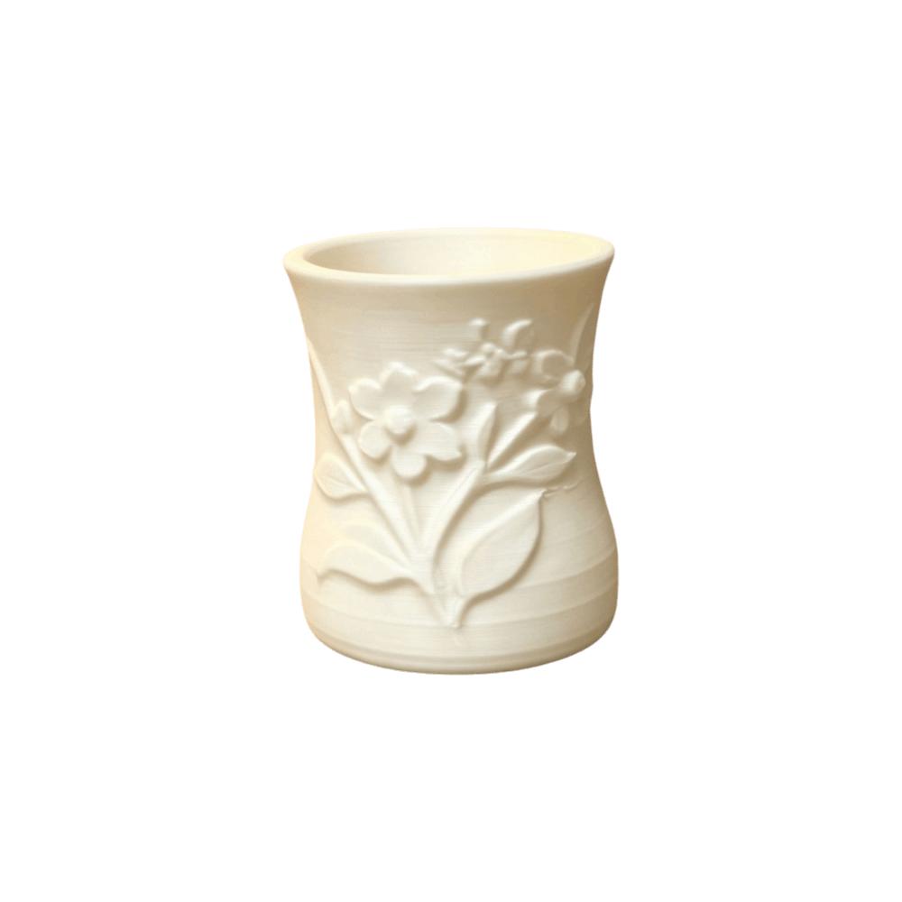 Multi Functional Storage Box 3D Printed Pen Holder Light Luxury Flower Vase Desktop Decoration