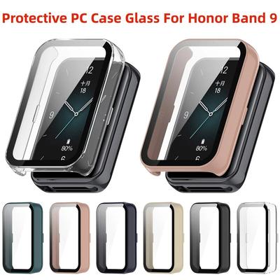 Стеклянный чехол для ПК для Honor Band 9, универсальная защитная пленка для экрана, бампер