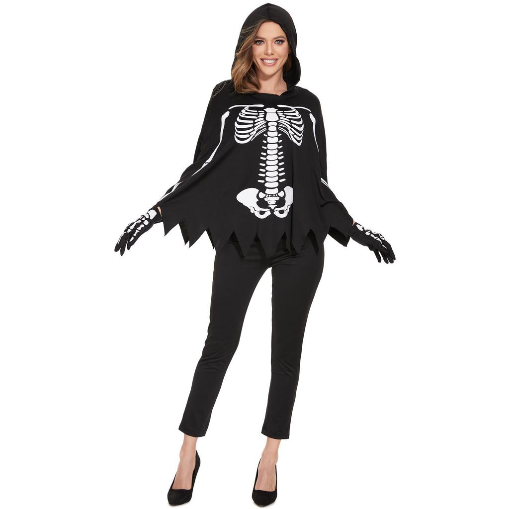 Death Skull Cloak, Couple Halloween Costume, Funny Skeleton Cloak