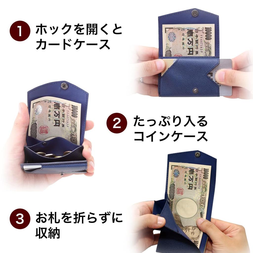 That Can Also Fit AirTag Wallet Made In Japan Genuine Leather Camel [Abrasus] "Small Wallet" Men's Women's