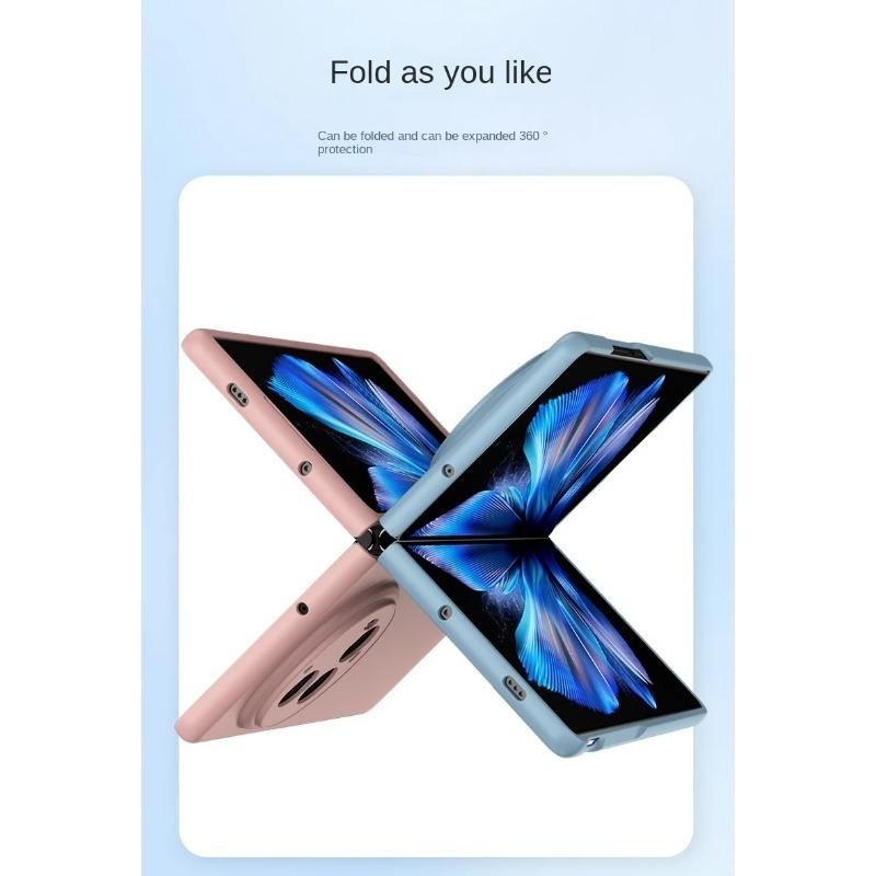 Высококачественный тонкий ультратонкий жесткий защитный чехол для VIVO X Fold 3 Fold3 Pro, приятный на ощупь, противоударный для камеры, защита для телефона