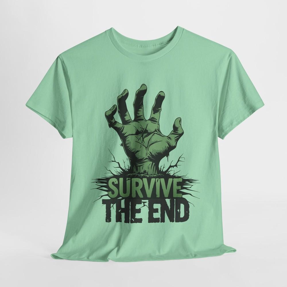 Survive the End: Zombie Hand - Unisex Graphic Tee for Apocalypse Survivors T-Shirt
