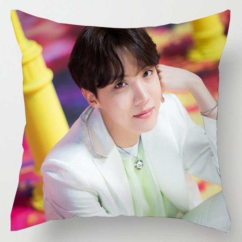 Уютная 45см Kpop Bts Bangtan Boys Наволочка Декоративная Мягкая Наволочка Для Дома