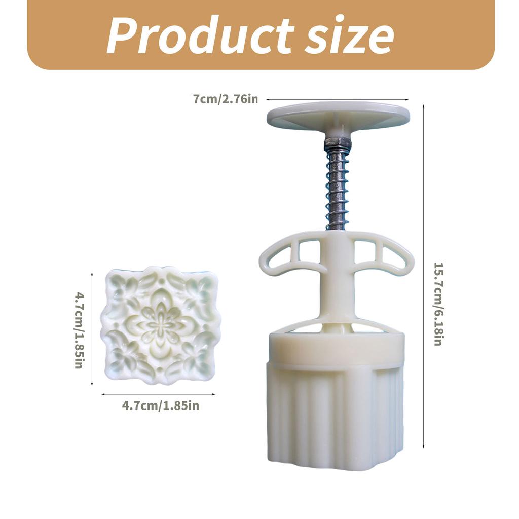 Печенье штампы цветочный узор лунный торт формы ручной пресс лунный торт производитель выпечки инструмент для праздника середины осени