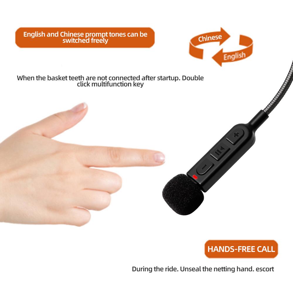 Motorcycle Helmet Headset Bluetooth 5.3 Waterproof Moto Headphone Wireless Stereo Earphone Speaker Handsfree Helmet Headsets