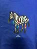 Paul Smith London Zebra Royal Blue T Shirt Full Size S-4XL