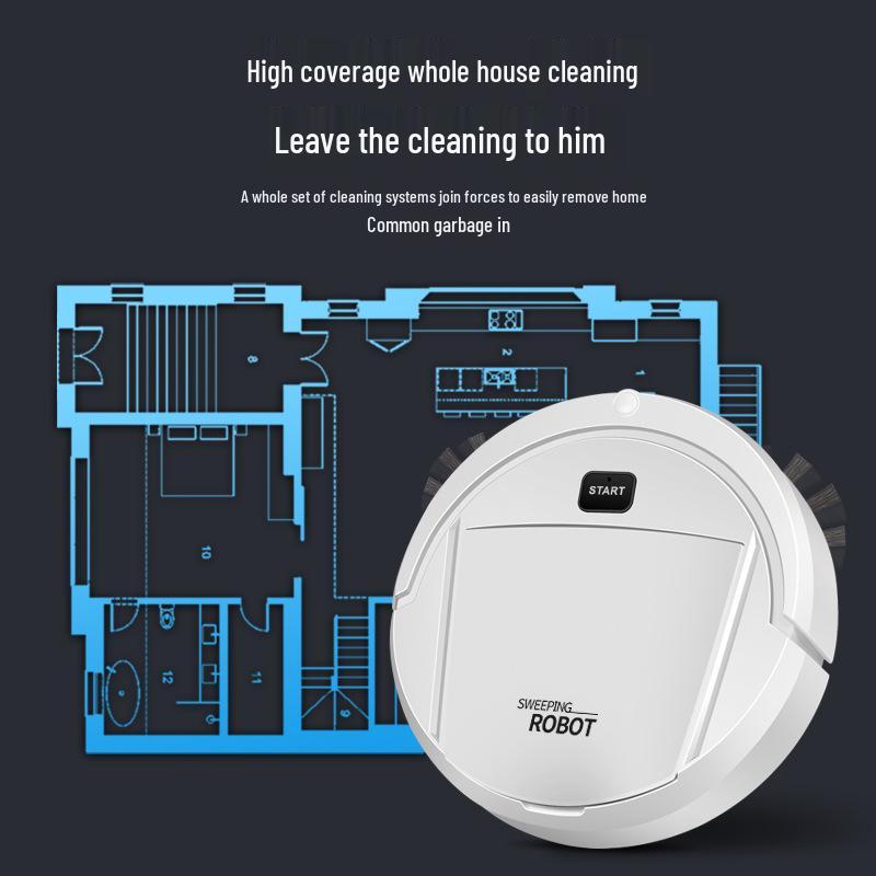 Intelligent All-in-One Home Cleaning Robot: Vacuum, Sweep, and Mop