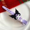 Заколка для волос Sanrio Hello Kitty Милая мультяшная розовая заколка Модные заколки для девочек Заколка на челку Женские аксессуары для волос Украшения Подарки