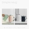 with Lid Water Cup 304 Stainless Steel Drinkware Household Coffee Mug