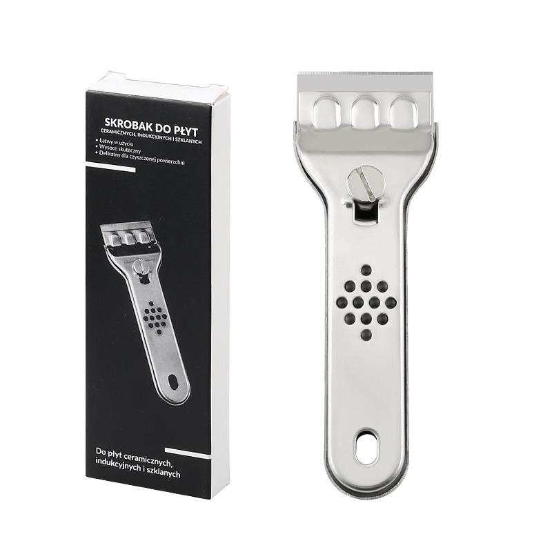 Multi Functional Cleaning Scraper, Kitchen Tile Cleaning Scraper, Wall and Floor Cleaning Scraper, Stainless Steel Cleaning Shovel