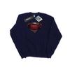 DC Comics Mens Justice League Movie Superman Emblem Sweatshirt