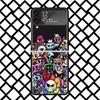 Игровой чехол Dandys World для телефона Samsung Z Flip 7 6 5 4 3 Galaxy ZFLIP7 ZFlip6 5G Flip5 Flip4 Flip3 5g Черный Жесткий чехол