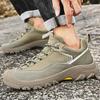 Non Slip Male Wear Resistant Sneakers Casual Outdoor Shoes 2025 New Arrival Mens Walking Shoes Travel Climbing Camping Footwear