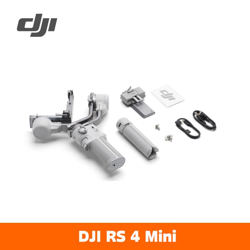 DJI RS 4 Mini gall cardan stabilizer for camera, 2 kg/4,4 lb, smart tracking, native vertical view socket, novelty