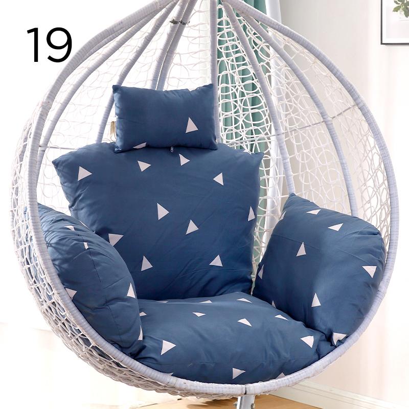 Чехол на подушку S/L Swing, ненаполненный, для подвесной корзины, для стула, для дома, патио, сада, шезлонга, наволочка (Нет свинга, нет заполнения)