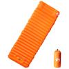Self Inflating Sleeping Mat with Pillow Orange