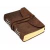 Vintage Leather Bound Diary Travel Memo Notebook Plain Writing Journal Handmade