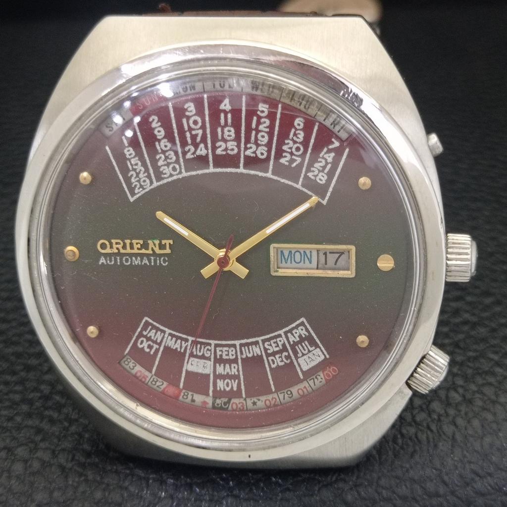 ВИНТАЖНЫЕ АВТОМАТИЧЕСКИЕ ЧАСЫ ORIENT 100 YEARS JAPAN MENS ОРИГИНАЛЬНЫЙ ЦИФЕРБЛАТ a703119-1 R213-a703119