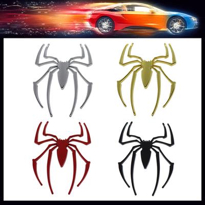 3D Автостайлинг Форма паука для мотоцикла Авто Крыло Боковая дверь Багажник Шильдик Декаль Эмблема Значок Наклейка