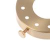 Vintage Brass Three Holes Ring E27 E14 Lampshade With Screw Fixed Ring Holder Diy Lighting Shade And Socket Connected Holder