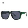 New Square Sunglasses Fashion Retro One Piece Sun Glasses Eyewear Uv400 Shades For Women Men Luxury Eyewear