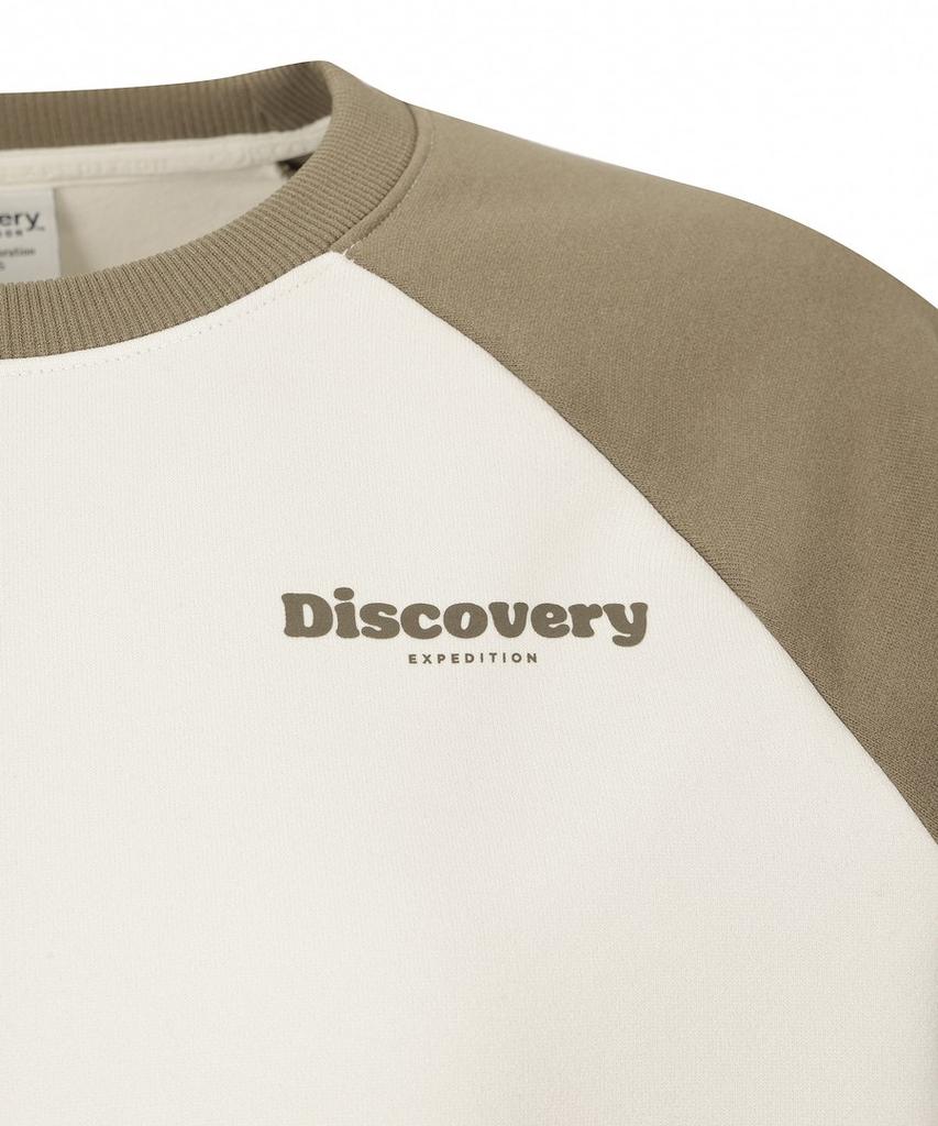 DISCOVERY EXPEDITION Women'S Small Logo Sweatshirt (D/Ivory)