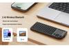 Мини-клавиатура Bluetooth беспроводная двухрежимная с подключением 2,4G и лазерной подсветкой для мобильных телефонов и планшетов
