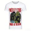 Новая Футболка Motley Crush Металл Рок-группа Дымная Улица 3D Нейтральная Ретро Харадзюку Американская Круглый Вырез Топ Мужская Одежда